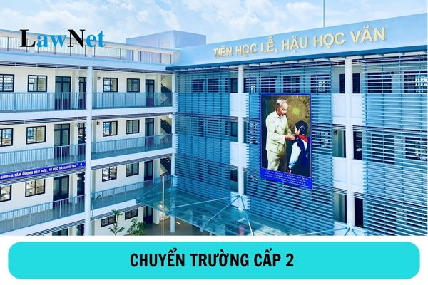 Mẫu đơn xin chuyển trường cấp 2 mới nhất năm 2024?