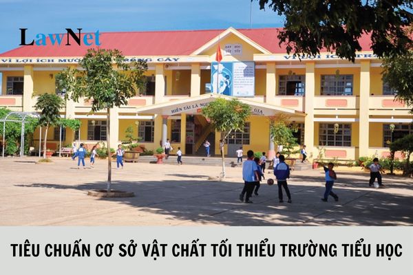 Các tiêu chuẩn cơ sở vật chất tối thiểu mà trường tiểu học phải đáp ứng?