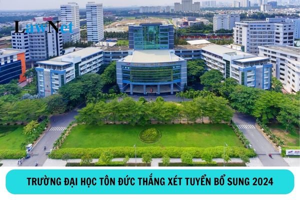 Trường Đại học Tôn Đức Thắng thông báo xét tuyển bổ sung năm 2024?