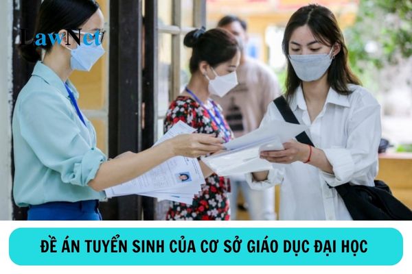 Mẫu đề án tuyển sinh của cơ sở giáo dục đại học mới nhất?