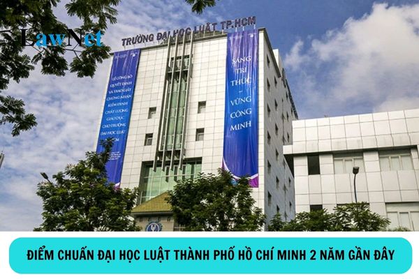 Điểm chuẩn Đại học Luật Thành phố Hồ Chí Minh trong 2 năm gần đây?