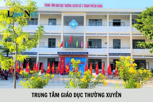 Điều kiện thành lập trung tâm giáo dục thường xuyên là gì?