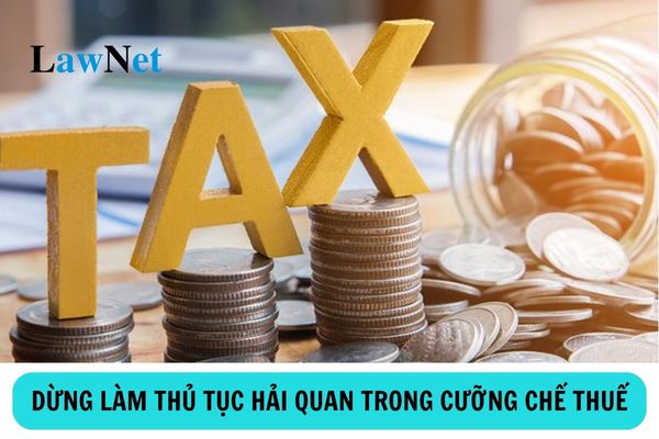 Khi nào áp dụng biện pháp dừng làm thủ tục hải quan đối với hàng hóa xuất khẩu, nhập khẩu trong cưỡng chế thuế?