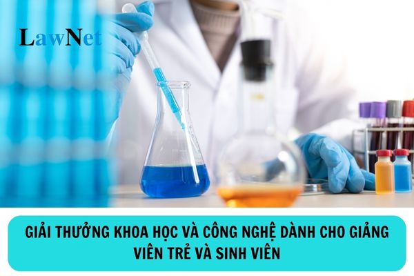 Thời hạn nộp hồ sơ tham gia xét Giải thưởng khoa học và công nghệ dành cho giảng viên trẻ và sinh viên?