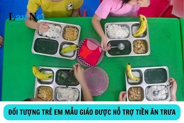 Đối tượng trẻ em mẫu giáo nào được hưởng chính sách hỗ trợ ăn trưa?