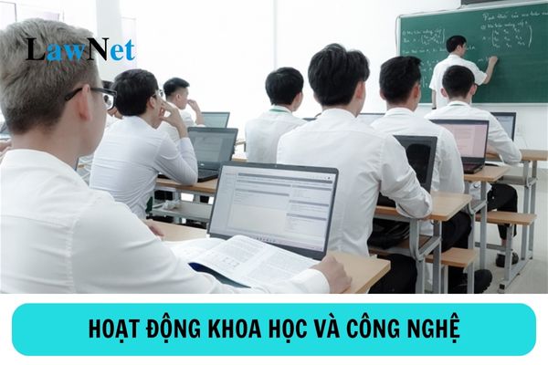 Mục tiêu hoạt động khoa học và công nghệ trong giáo dục đại học là gì?