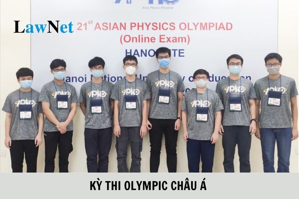 Học sinh đoạt Huy chương Vàng kỳ thi Olympic châu Á được thưởng bao nhiêu tiền?