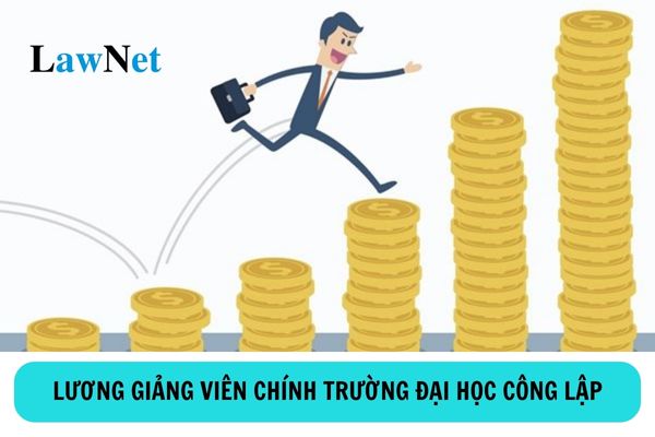 Lương của giảng viên chính trường đại học công lập hiện nay là bao nhiêu?