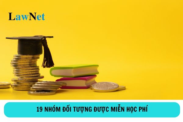 19 nhóm đối tượng được miễn học phí? 