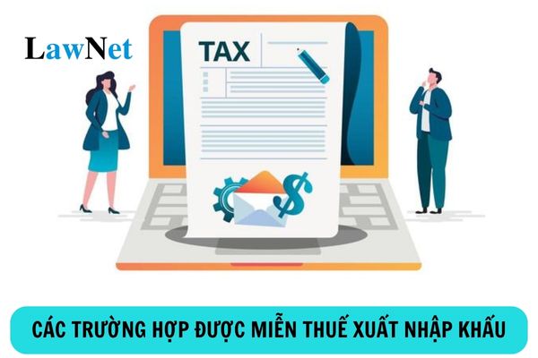 Các trường hợp được miễn thuế xuất nhập khẩu mới nhất 2024?