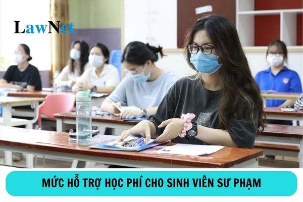 Mức hỗ trợ học phí cho sinh viên sư phạm là bao nhiêu?