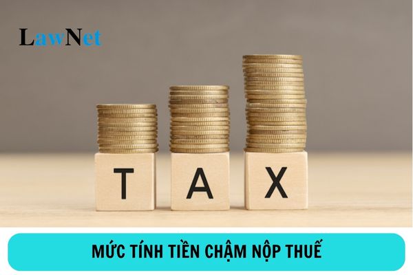 Mức tính tiền chậm nộp thuế là bao nhiêu phần trăm?