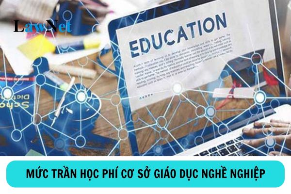 What is the tuition cap for public vocational education institutions that have ensured regular expenditures for the academic year 2024-2025?