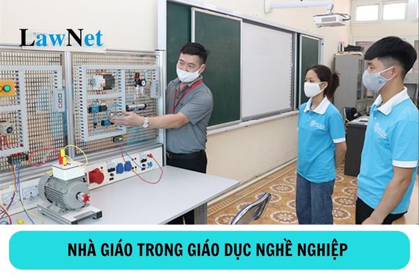 Trình độ chuẩn được đào tạo của nhà giáo trong giáo dục nghề nghiệp được quy định ra sao?