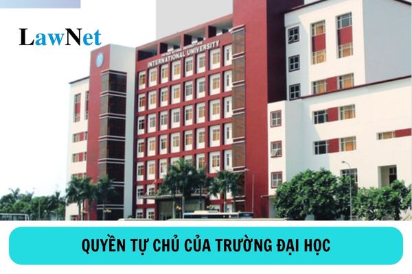 Quyền tự chủ về học thuật và hoạt động chuyên môn của trường đại học được quy định ra sao?