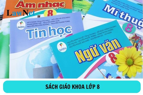 Trọn bộ danh mục sách giáo khoa lớp 8 năm học 2024-2025?