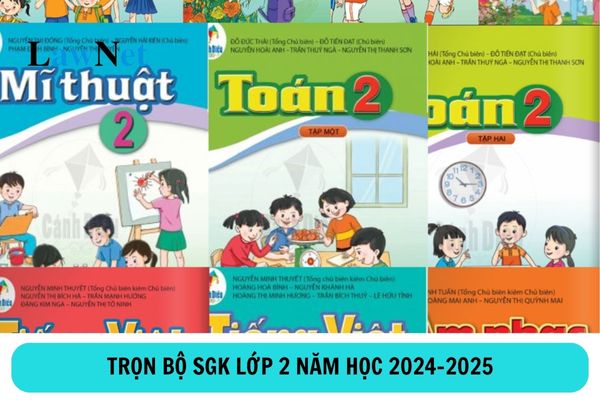 Trọn bộ SGK lớp 2 năm học 2024-2025?