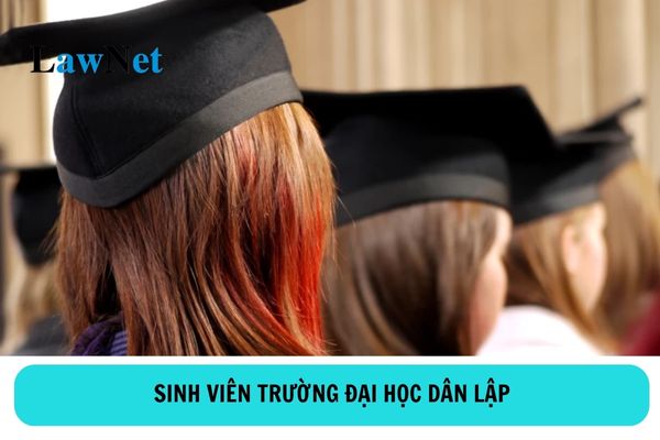 Sinh viên trường đại học dân lập có những quyền hạn gì?