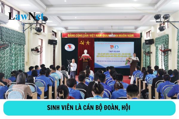 Sinh viên là cán bộ Đoàn, Hội có được ưu tiên cộng điểm rèn luyện?