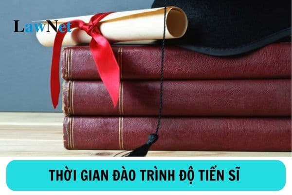 Thời gian đào tạo tiêu chuẩn của trình độ tiến sĩ tối thiểu là mấy năm?