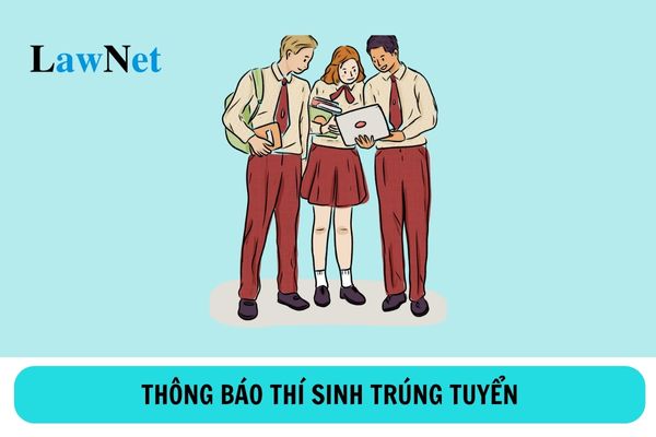 Thời gian trường đại học thông báo thí sinh trúng tuyển đợt 1 trong tuyển sinh đại học năm 2024 là khi nào?