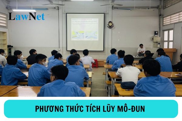 Đào tạo theo phương thức tích lũy mô-đun trong đào tạo trình độ cao đẳng là gì?