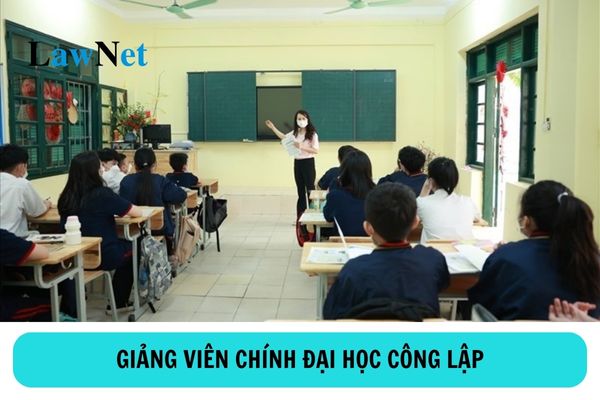 Giảng viên chính trường đại học công lập có bắt buộc phải có bằng tiến sĩ không?