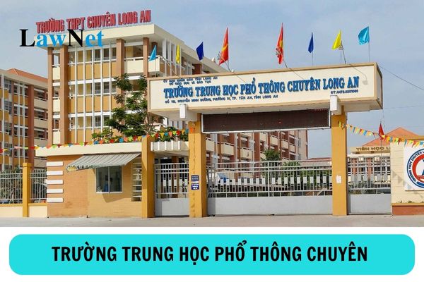 Một tỉnh có bao nhiêu trường trung học phổ thông chuyên? 