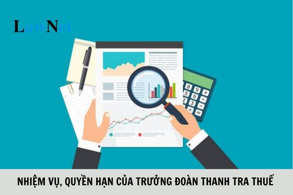 Nhiệm vụ, quyền hạn của trưởng đoàn thanh tra thuế là gì?