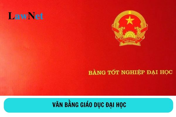 Nội dung chính ghi trên văn bằng giáo dục đại học là gì?