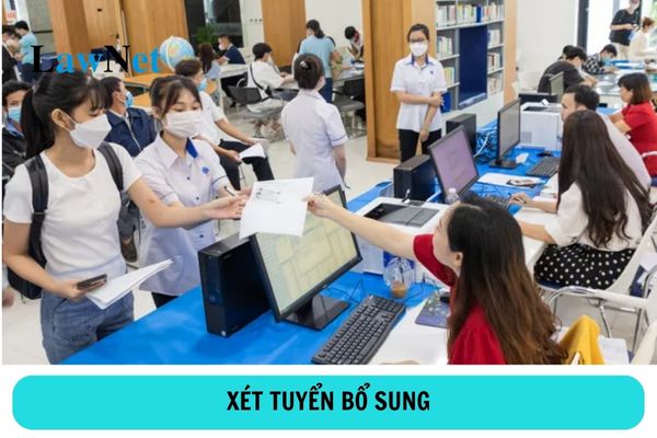 Thí sinh có được xét tuyển bổ sung nếu đã xác nhận nhập học năm 2024?