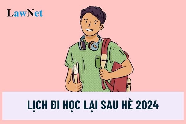 Lịch đi học lại 2024-2025 TPHCM là khi nào?