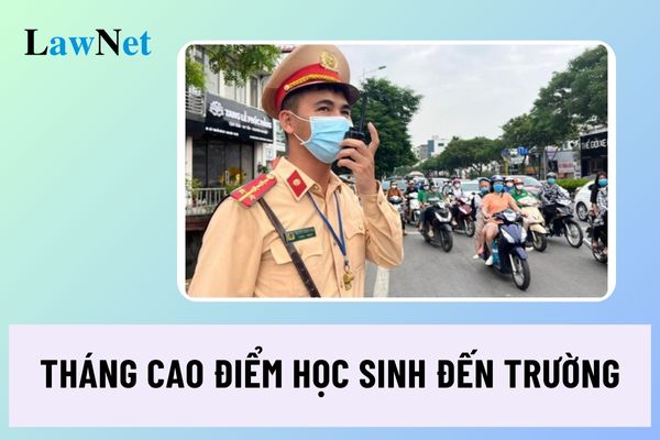 Triển khai tháng cao điểm an toàn giao thông cho học sinh đến trường năm học 2024 2025 ra sao?