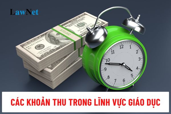 Thực hiện các khoản thu trong lĩnh vực giáo dục, đào tạo năm học 2024 2025?