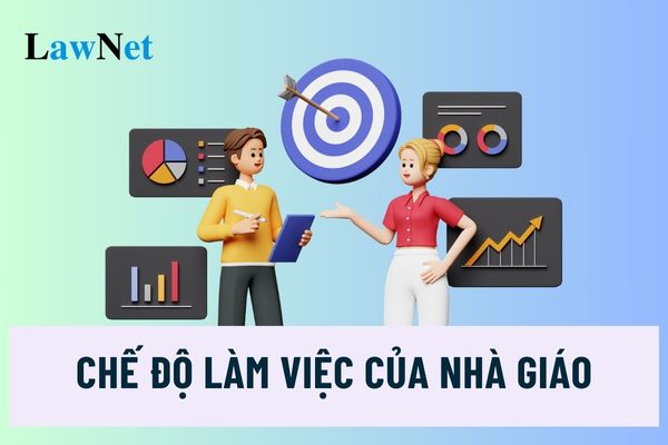 Chế độ làm việc của nhà giáo giáo dục nghề nghiệp mới nhất được quy định ở đâu?