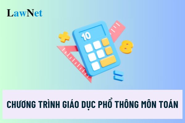 Môn Toán trong chương trình giáo dục phổ thông giúp học sinh phát triển các năng lực Toán học nào?