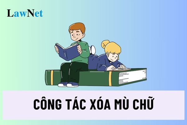 02 mức độ công nhận đạt chuẩn xóa mù chữ đối với cấp huyện ra sao?