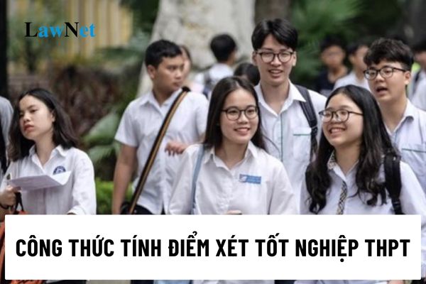 Công thức tính điểm xét tốt nghiệp THPT 2025 theo dự thảo mới nhất là gì?