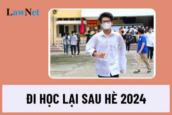 Tháng mấy đi học lại sau hè 2024 đối với học sinh cấp 1, cấp 2, cấp 3?