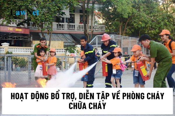 Thời lượng tổ chức các hoạt động bổ trợ, diễn tập về phòng cháy chữa cháy năm học 2024 2025 ra sao?