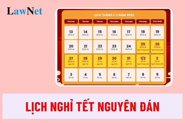 Dự kiến lịch nghỉ Tết Nguyên đán 2025 của học sinh kéo dài bao nhiêu ngày?