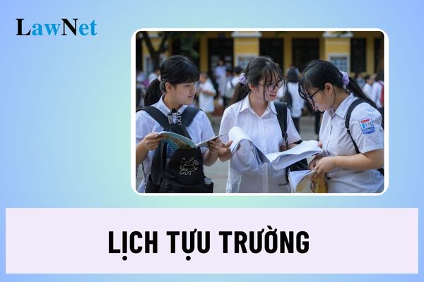 Lịch tựu trường năm học 2024 2025 giáo dục thường xuyên?