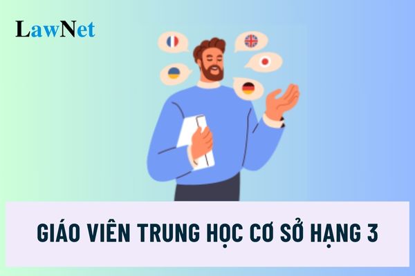 Giáo viên trung học cơ sở hạng 3 phải sử dụng được ngoại ngữ đúng không?