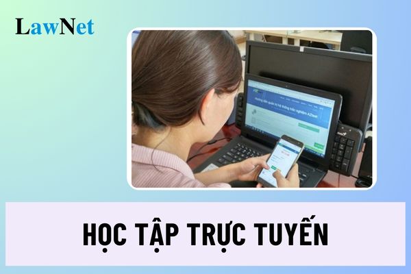 Học sinh học tập trực tuyến thực hiện các hoạt động chính nào?