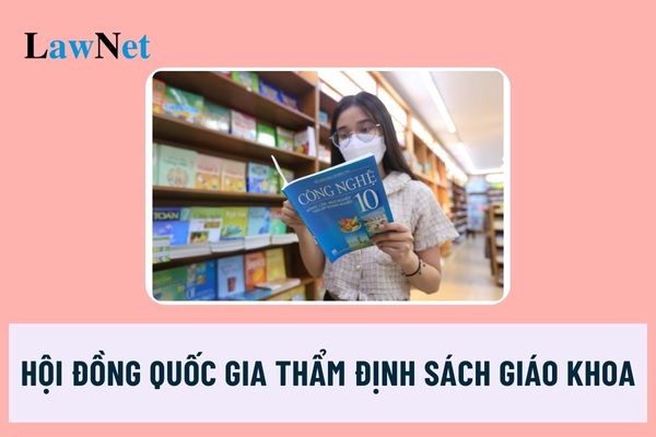 Hội đồng quốc gia thẩm định sách giáo khoa có nhiệm vụ gì?