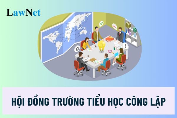 Hội đồng trường của trường tiểu học công lập được quy định như thế nào?