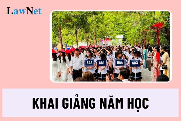 Mẫu vẽ bảng khai giảng năm học 2024 2025 mới nhất?