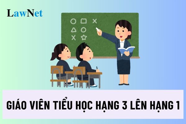 Giáo viên tiểu học hạng 3 muốn nâng lên hạng 1 cần thời gian bao lâu?