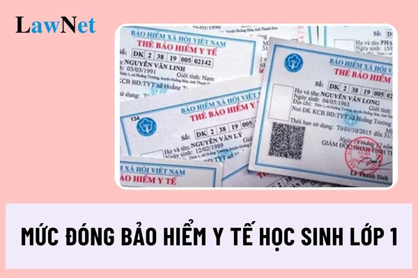 Mức đóng bảo hiểm y tế học sinh lớp 1 2024 bao nhiêu?