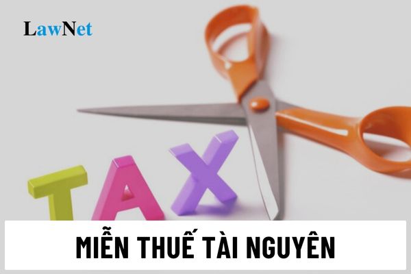 Miễn thuế tài nguyên với những loại đất nào?